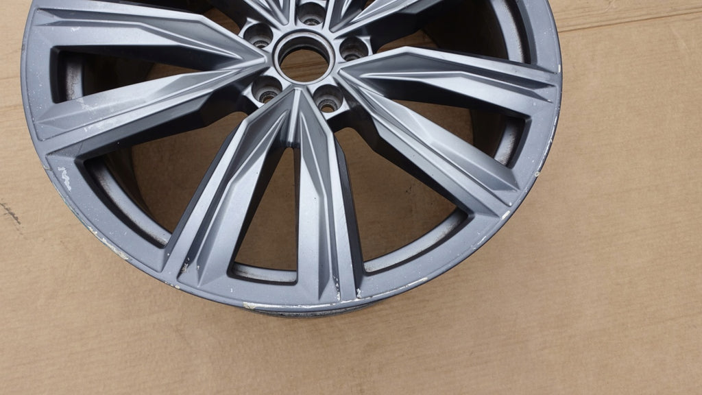 1x Alufelge 20 Zoll 8.0" 5x112 41ET Glanz Silber 5NA601025H VW Tiguan Rim Wheel FEL5325174108dj