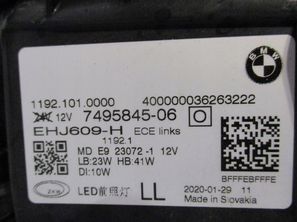 Frontscheinwerfer BMW 4 Coupe G22 7495845-06 7495846-06 LED Rechts oder Links SCH6781208957ae