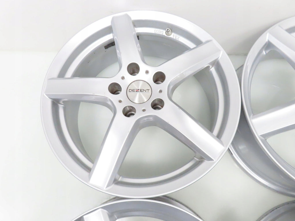 4x Alufelge 17 Zoll 7.0" 5x112 43ET Silber KBA51285 Audi I Rim Wheel FEL4540876996qc