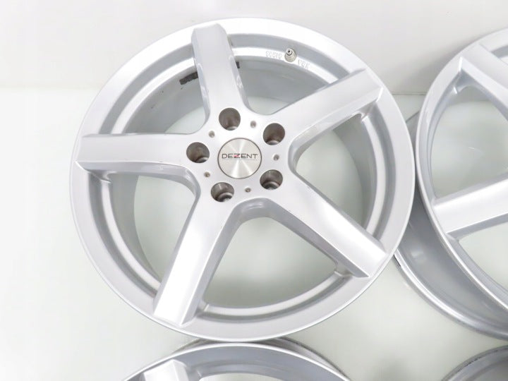 4x Alufelge 17 Zoll 7.0" 5x112 43ET Silber KBA51285 Audi I Rim Wheel FEL4540876996qc