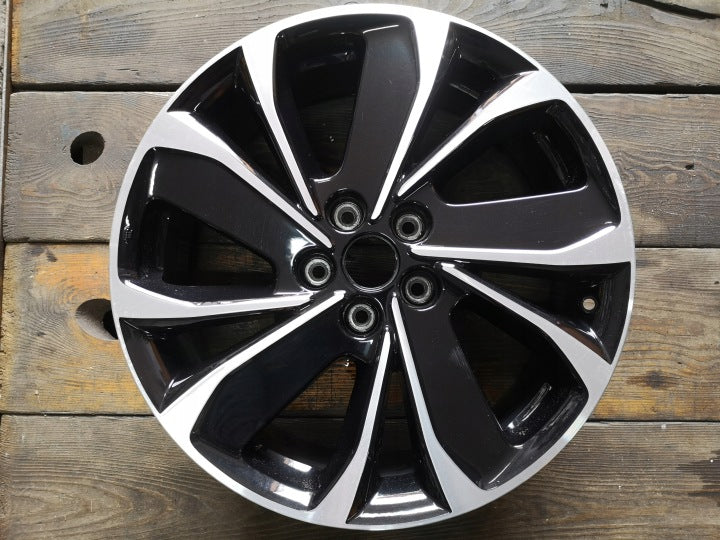 1x Alufelge 19 Zoll 7.0" 5x114.3 45ET Schwarz Mazda Cx-5 Rim Wheel FEL3232204125ft