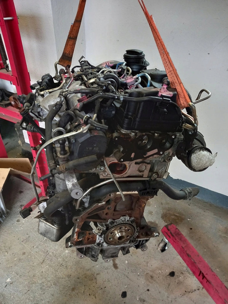 Motor Audi Seat Skoda VW B6 CBDC 2.0 TDI 110PS 81kW 162TKm Diesel Unkomplett