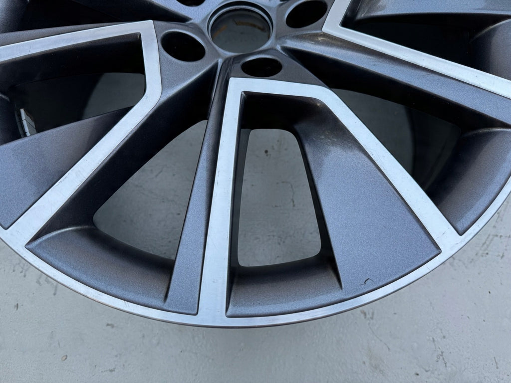 1x Alufelge 18 Zoll 7.5" 5x112 5E3601025 Skoda Octavia 5e3 Iv Rim Wheel