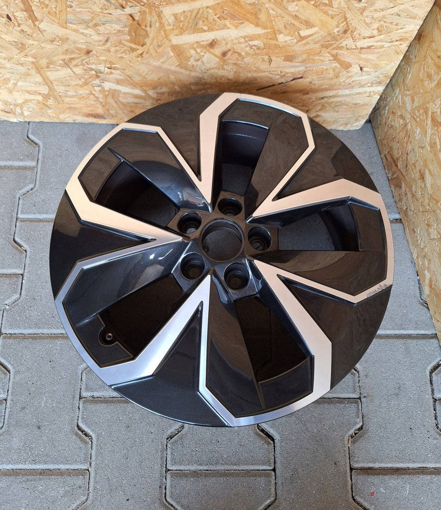 1x Alufelge 16 Zoll 6.0" 5x100 38ET Matt Schwarz 658601025E Skoda Scala Kamiq FEL7244859853eq