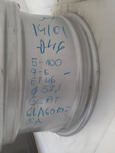 Load image into Gallery viewer, 1x Alufelge 16 Zoll 7.0" 5x100 46ET Glanz Silber 6JA601025A Seat I Rim Wheel FEL9425805838mf