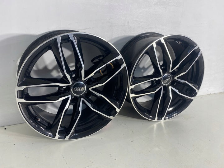 2x Alufelge 18 Zoll 8.0" 5x112 45ET Rim Wheel FEL2879497545eq