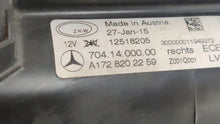 Laden Sie das Bild in den Galerie-Viewer, Frontscheinwerfer Mercedes-Benz Slk R172 A1728202259 Rechts Headlight SCH8101533396ws