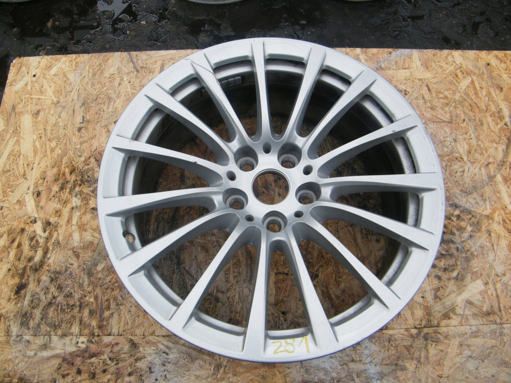1x Alufelge 18 Zoll 8.0" 5x112 30ET Glanz Silber 6863418 BMW 5 G30 Rim Wheel FEL3324905153yk