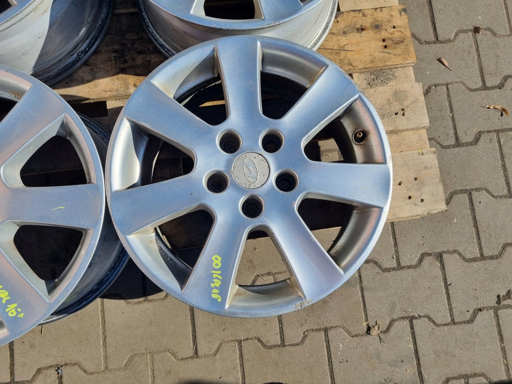 4x Alufelge 16 Zoll 7.0" 5x114.3 45ET KBA45810 Hyundai I Rim Wheel FEL1846741649nx