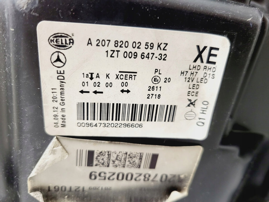 Frontscheinwerfer Mercedes-Benz Cabrio A2078200259 Rechts Scheinwerfer Headlight SCH4032129873eg