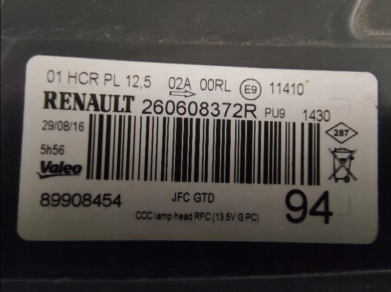 Frontscheinwerfer Renault Espace V 260608372R LED Links Scheinwerfer Headlight SCH5108371800ui