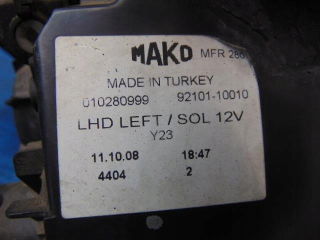 Frontscheinwerfer Hyundai Matrix 010280999 Links Scheinwerfer Headlight SCH5301370680rd