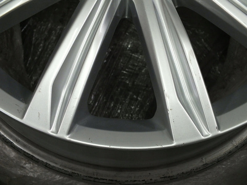1x Alufelge 17 Zoll 6.5" 5x112 52ET Glanz Silber 5TA601025 Vw Rim Wheel FEL6251350141uz