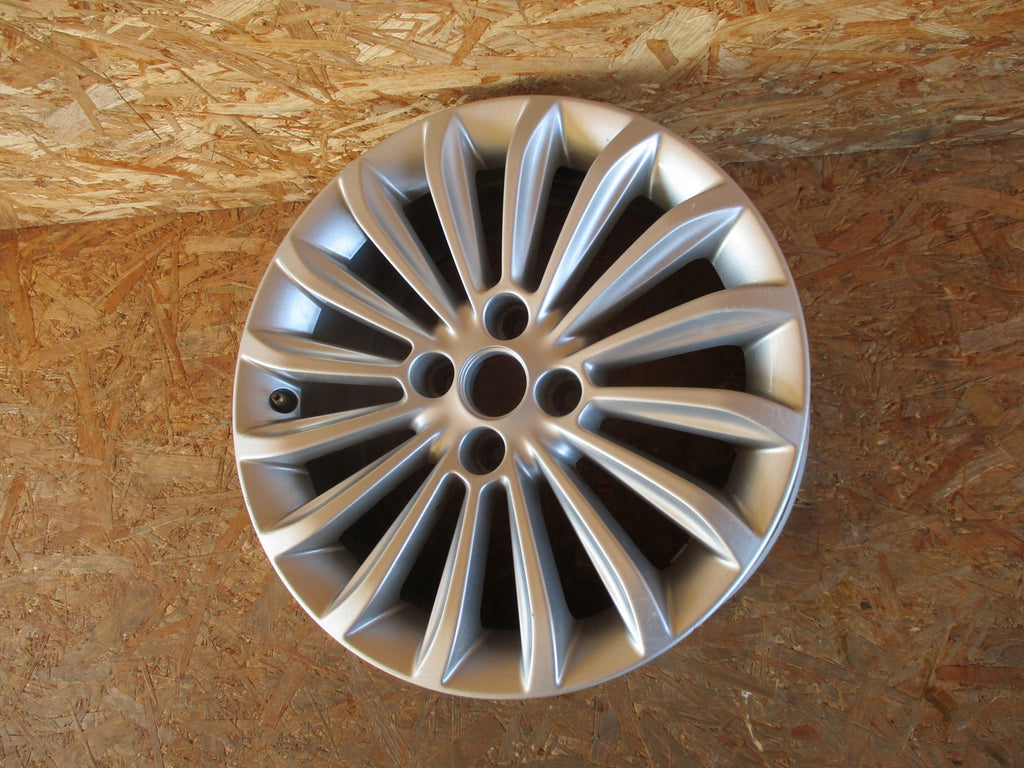 1x Alufelge 16 Zoll 6.5" 4x100 40ET Glanz Silber Opel Corsa D Rim Wheel