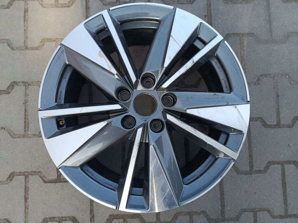 1x Alufelge 17 Zoll 7.0" 5x112 45ET Glanz 57A601025 Skoda Karoq Rim Wheel FEL1411925902rr