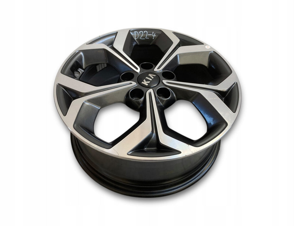 1x Alufelge 17 Zoll 7.0" 5x114.3 53ET Glanz Graphit 52910-J7400 Kia Proceed Mg FEL8766698942qu