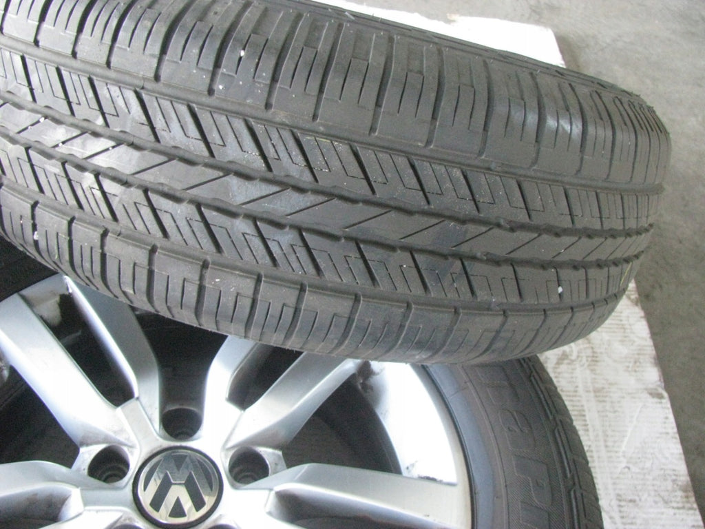 4x Alufelge 16 Zoll 6.5" 5x112 33ET Silber 5N0601025R VW I Rim Wheel FEL8318439731hc
