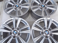 Laden Sie das Bild in den Galerie-Viewer, 4x Alufelge 16 Zoll 7.5" 5x120 37ET Glanz Silber 6866304 BMW 3 4 Rim Wheel FEL8154654893kg