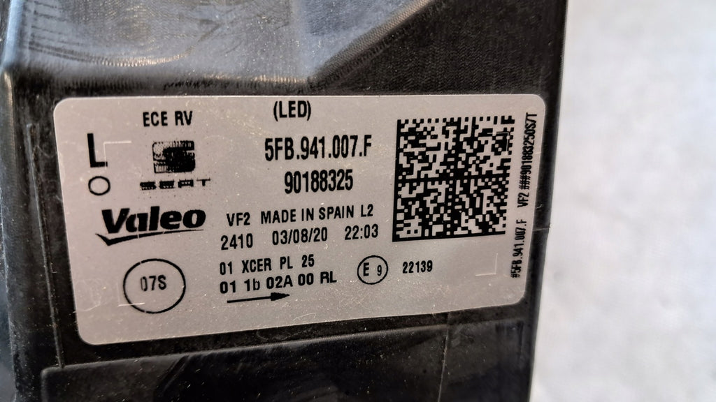 Frontscheinwerfer Seat Leon 5FB941007F LED Links Scheinwerfer Headlight