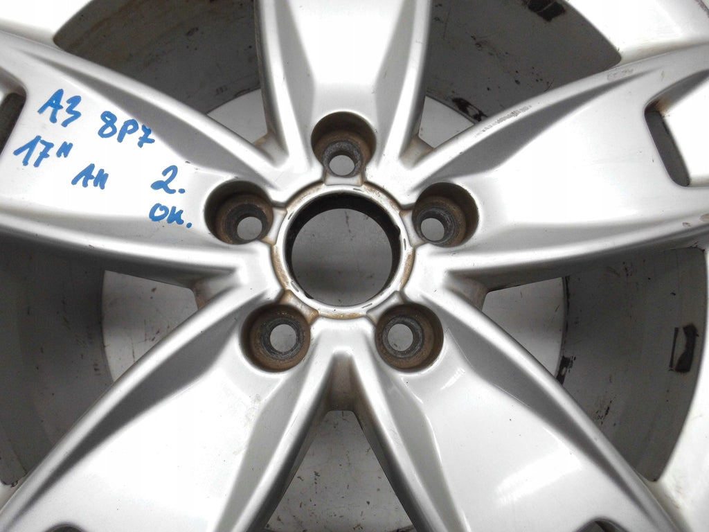 1x Alufelge 17 Zoll 7.5" 5x112 56ET 8P0601025BL Audi A3 Rim Wheel