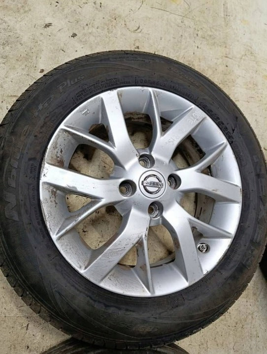 4x Alufelge 15 Zoll FSX9647 Nissan Note E12 Rim Wheel FEL1582754807kc
