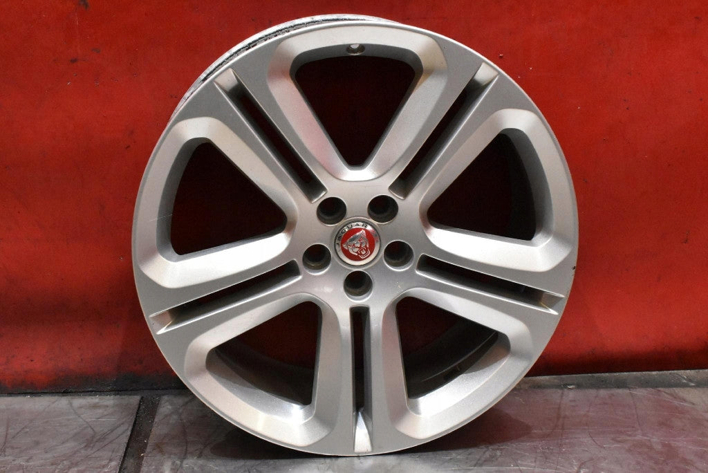1x Alufelge 20 Zoll 8.5" 5x108 45ET Glanz Silber HK831007 Jaguar F-Pace X761 FEL4201541690gh