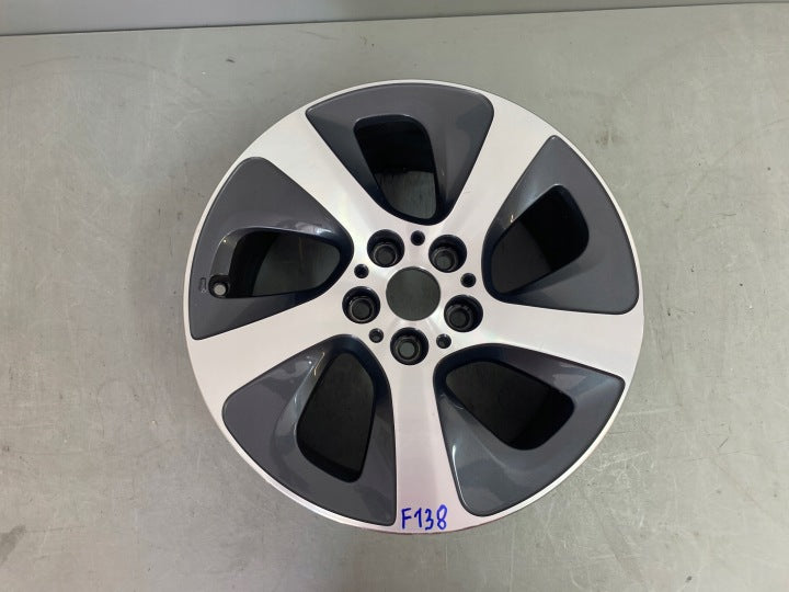 1x Alufelge 17 Zoll 7.5" 5x112 52ET Glanz Graphit 6856062 BMW F39 X1 F48 Mg FEL8993833092rf