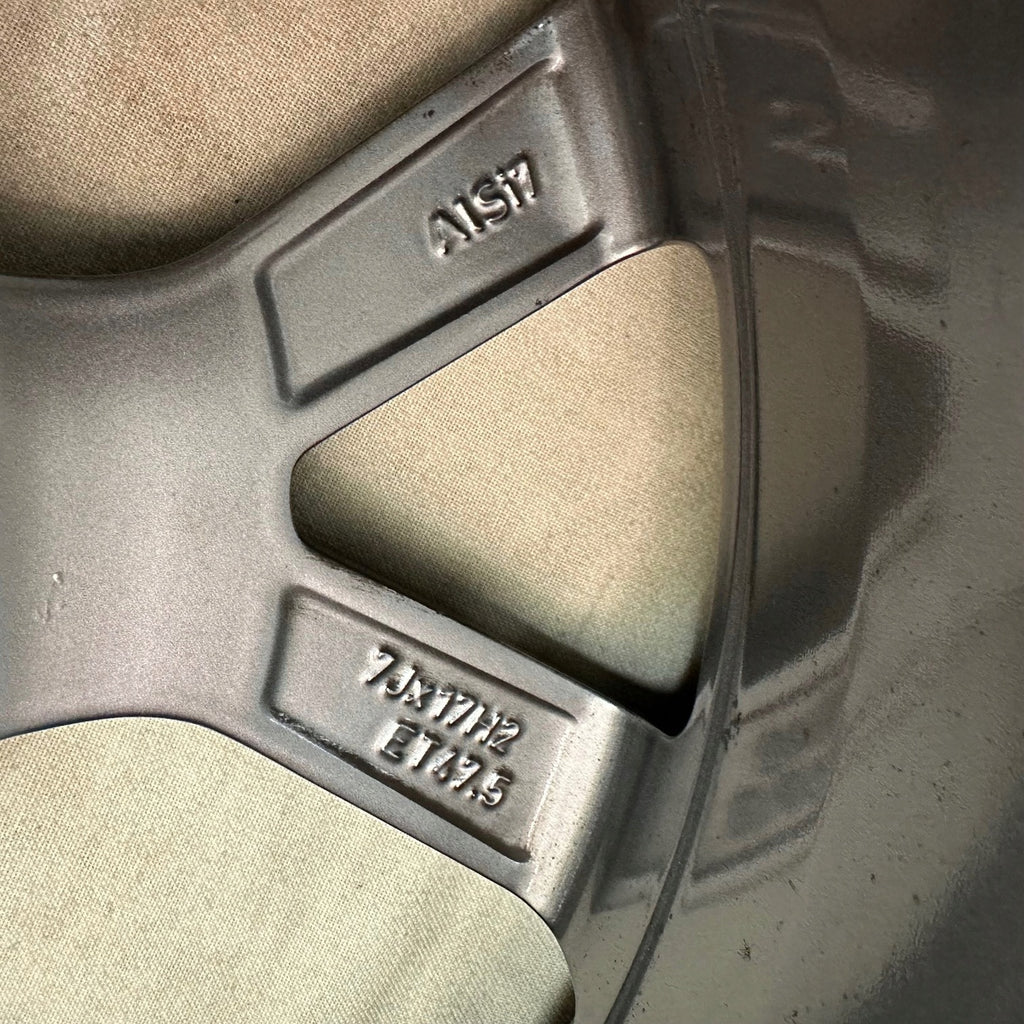 1x Alufelge 17 Zoll 7.0" 4x108 47 5ET Glanz Grau N1BC-1007-EA Ford Ecosport