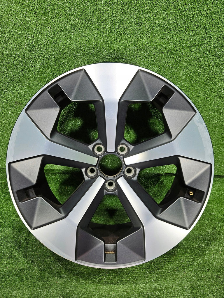 1x Alufelge 19 Zoll 7.5" 5x108 50 5ET Glanz Graphit 32327146 Volvo Xc40