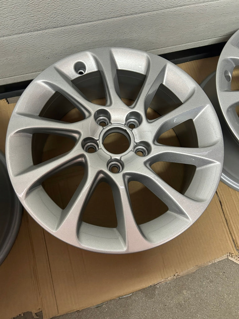 4x Alufelge 16 Zoll 6.5" 5x112 46ET Glanz Silber 8V0601025BM Audi A3 Rim Wheel FEL7956344486kb