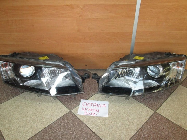 Frontscheinwerfer Skoda Octavia I Xenon Vorderseite Scheinwerfer Headlight SCH6589856218wr