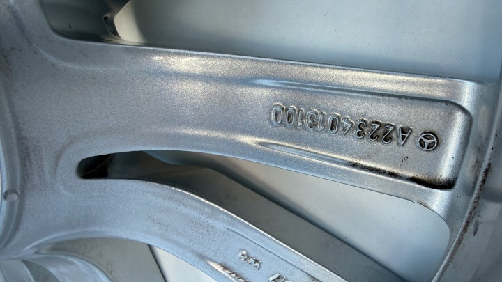 1x Alufelge 19 Zoll 8.5" 5x112 31 5ET A2234013100 Mercedes-Benz W223 Rim Wheel FEL9685143099rv