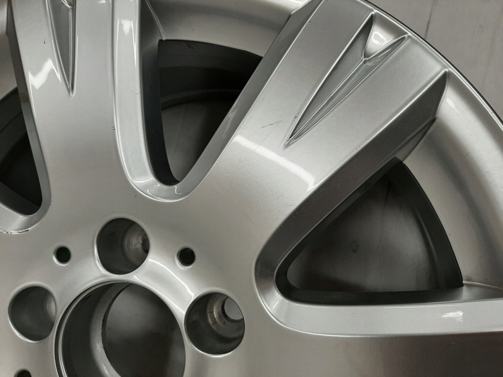 1x Alufelge 16 Zoll 7.0" 5x112 43ET Glanz Silber A2044012602 Mercedes-Benz
