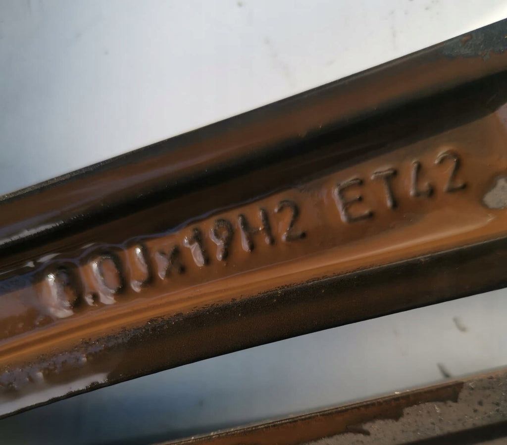 1x Alufelge 19 Zoll 8.0" 5x108 42ET Matt Schwarz 32143050 Volvo Xc90 Xc60 Ii FEL9602503255ln