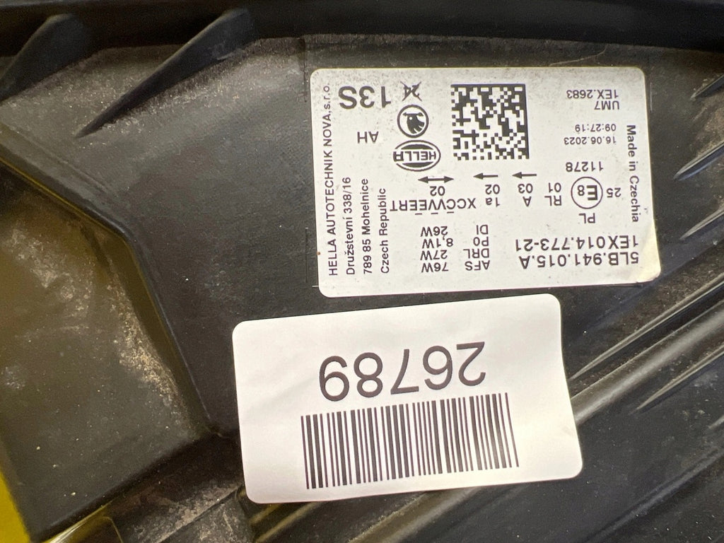 Frontscheinwerfer Skoda Enyaq IV 5LB941015A LED Links Scheinwerfer Headlight SCH9998642088qs