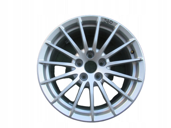 1x Alufelge 17 Zoll 7.5" 5x112 29ET Glanz Silber 8W0601025 Audi B9 Rim Wheel