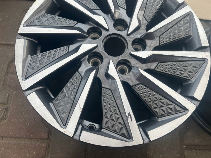 1x Alufelge 16 Zoll 6.5" 5x114.3 50ET 52910G7700 Hyundai Rim Wheel FEL4453781744kh