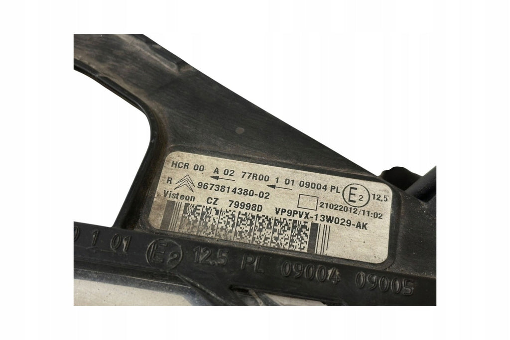 Frontscheinwerfer Citroën C3 I 9673814380 Rechts Scheinwerfer Headlight SCH5649111385wd