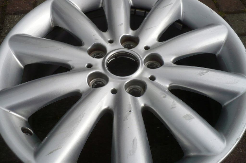 1x Alufelge 17 Zoll 7.0" 5x112 54ET Glanz Silber Mini F57 F56 F55 Rim Wheel