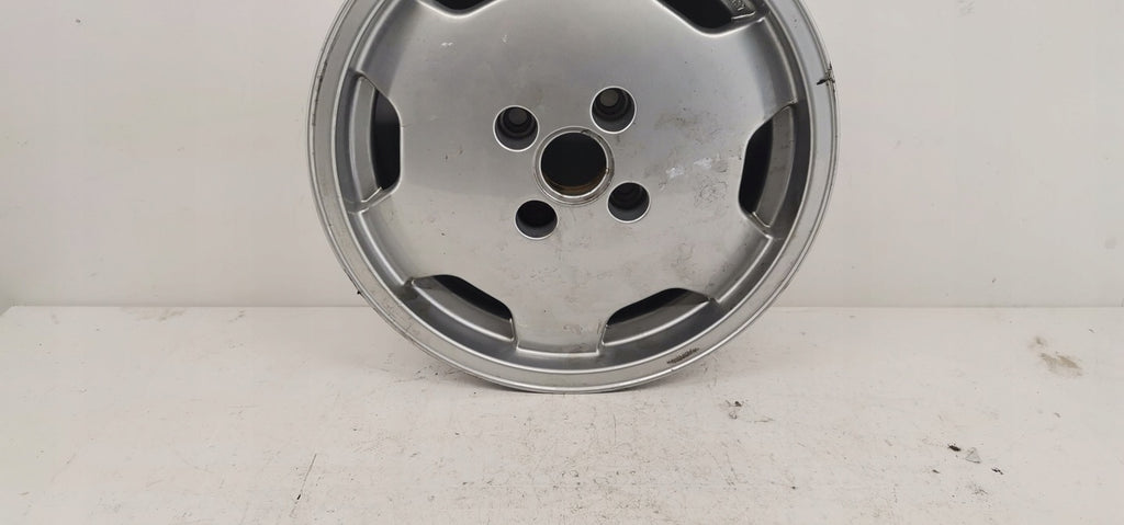 1x Alufelge 15 Zoll 6.0" 4x108 37ET Silber 895601025 Audi Coupe Rim Wheel