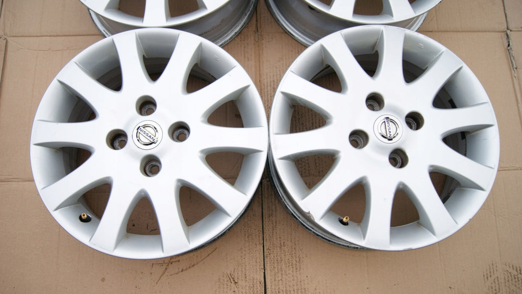 4x Alufelge 16 Zoll 6.0" 5x114.3 Nissan I Rim Wheel FEL2981793606du