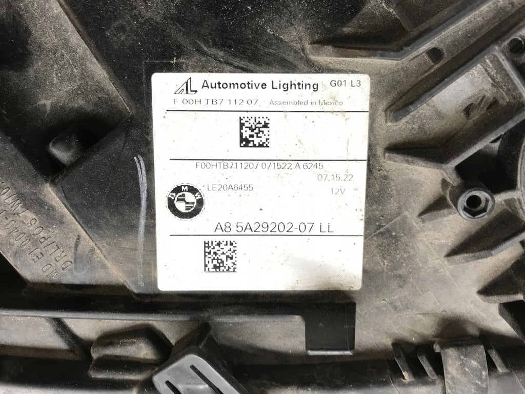 Frontscheinwerfer BMW X3 G01 G02 5A29202-07 Full LED Rechts Headlight SCH7091804950mi