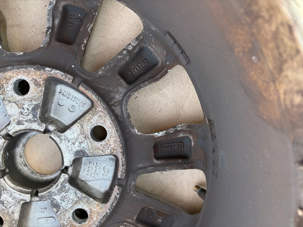 1x Alufelge 17 Zoll 7.0" 5x160 55ET Glanz JK21-FA Ford Custom Rim Wheel FEL5842384423nn