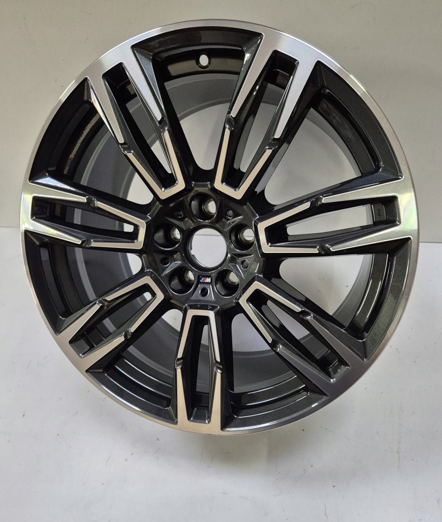 1x Alufelge 19 Zoll 10.0" 5x112 46ET 5A324E1 BMW 5 Rim Wheel FEL8090319714bl