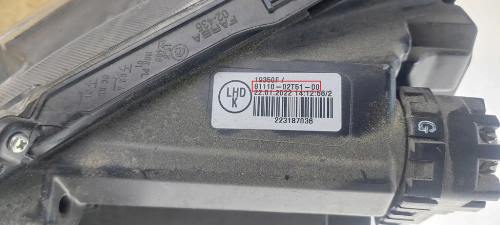 Frontscheinwerfer Toyota Corolla 8111002T5100 Rechts Scheinwerfer Headlight SCH6098066001oj