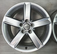 Laden Sie das Bild in den Galerie-Viewer, 4x Alufelge 17 Zoll 7.0" 5x112 37ET Glanz Silber 8R0071497 Audi C7 B8 Rim Wheel FEL4298651443zl