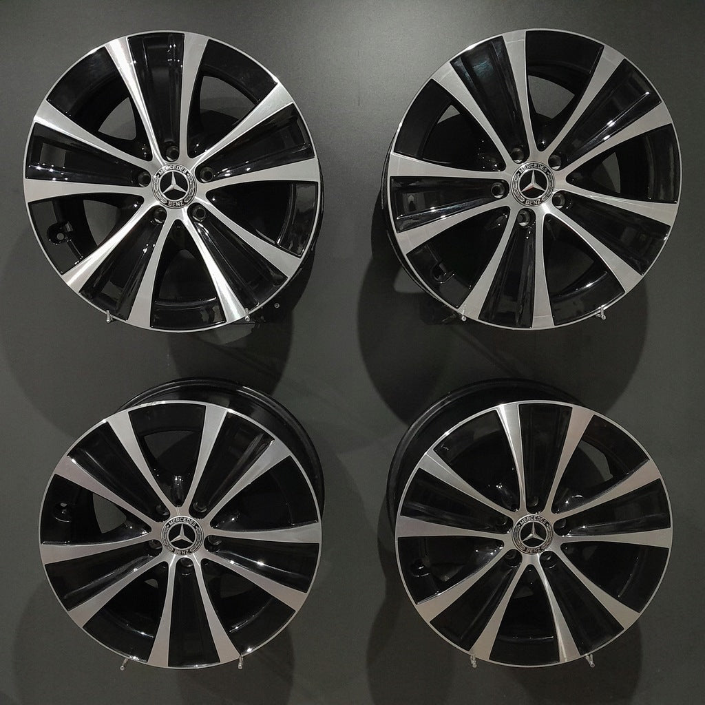 4x Alufelge 18 Zoll 8.0" 5x112 43ET A2134013700 Mercedes-Benz W213 Rim Wheel FEL7242058078qe