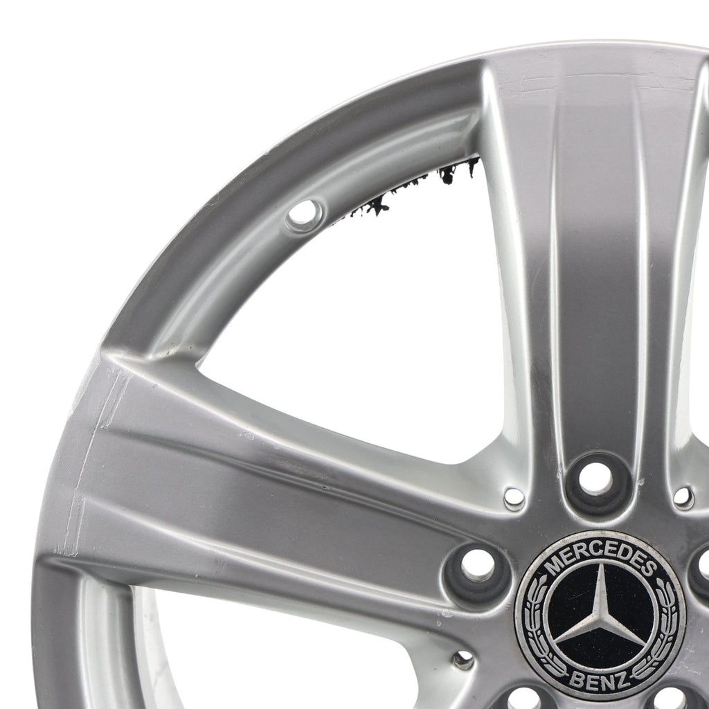 1x Alufelge 18 Zoll 8.5" 5x112 40ET Silber A2214015102 Mercedes-Benz W221 C216 FEL8892100071lf