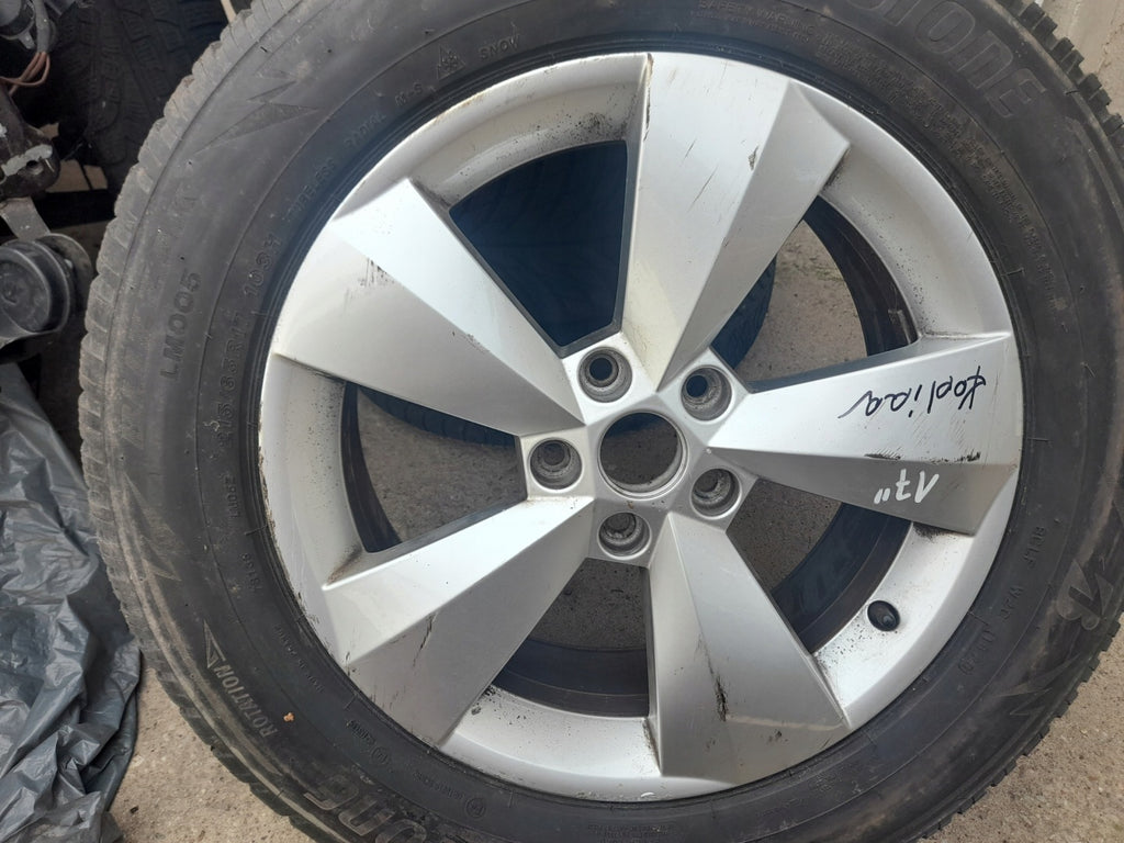 1x Alufelge 17 Zoll 7.0" 5x112 565601025J Skoda Rim Wheel FEL1056259845ez
