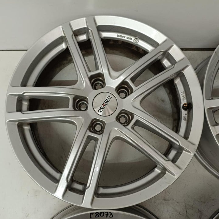 4x Alufelge 17 Zoll 6.5" 5x112 48 5ET Glanz Silber Audi I Rim Wheel FEL6914740619vf